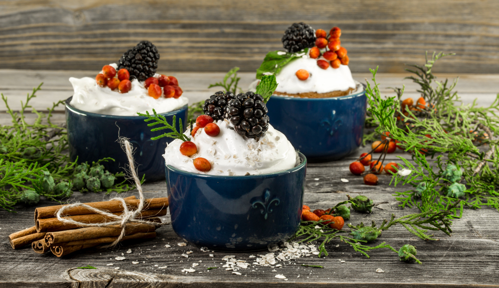 Miski do cateringu z kamionki w stylu rustykalnym