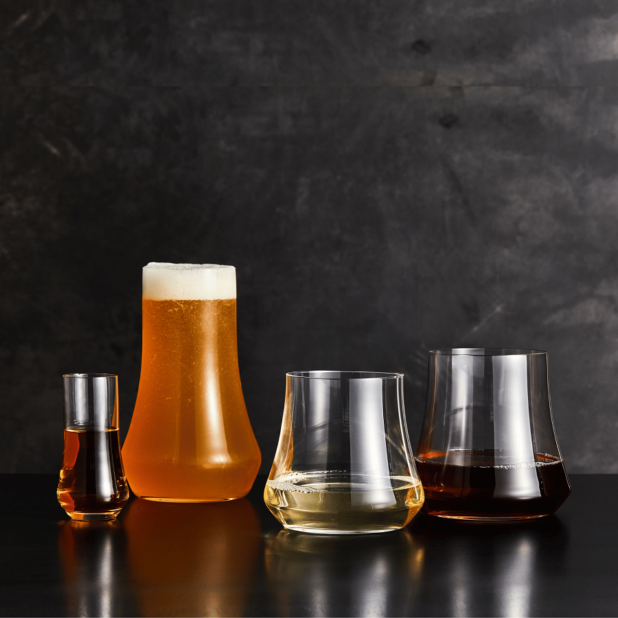 Kieliszki RONA Eclipse – nowoczesny i geometryczny design do win i soków