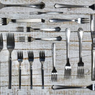 rodzaje widelców i widelczyków w gastronomii